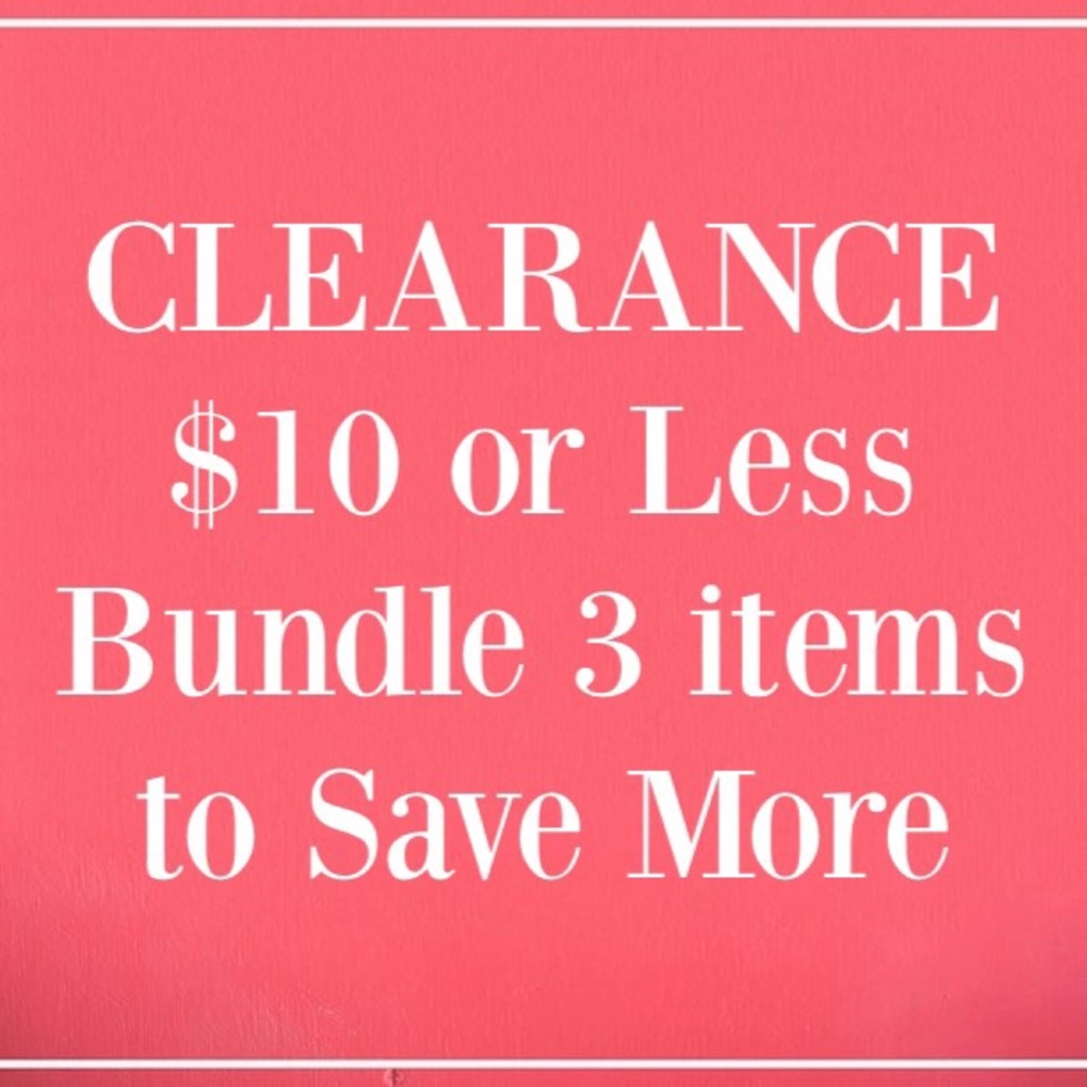 CLEARANCE - $10 or Less Brandname Clothes